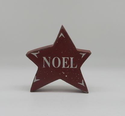 Picture of Wood Star-NOEL(5"x5")