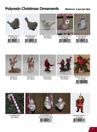 Picture for category Christmas Polyresin Items